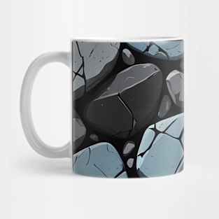 A coloured stone pattern Mug